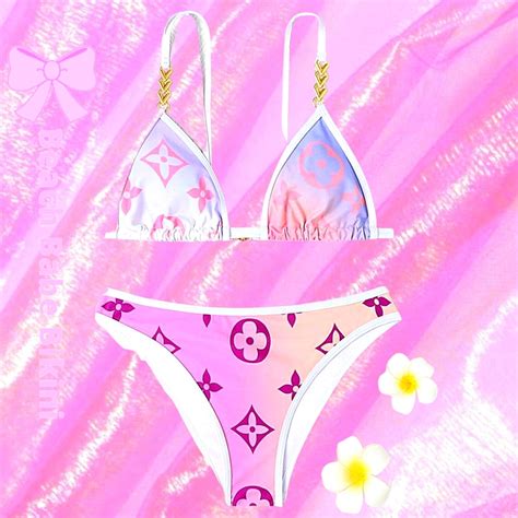Louis Vuitton Bikini Set Pastel Dreams Beach Babe Bikini