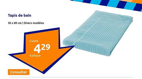 Promo Tapis De Bain Chez Action Icatalogue Fr