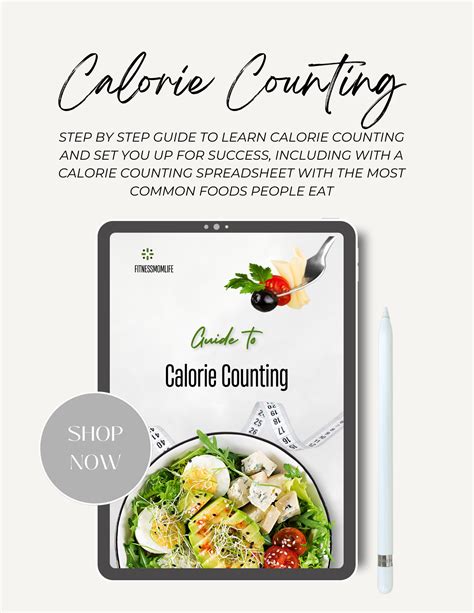 Calorie Counting Guide With Food Calorie Content Sheet, Bonus Macro ...