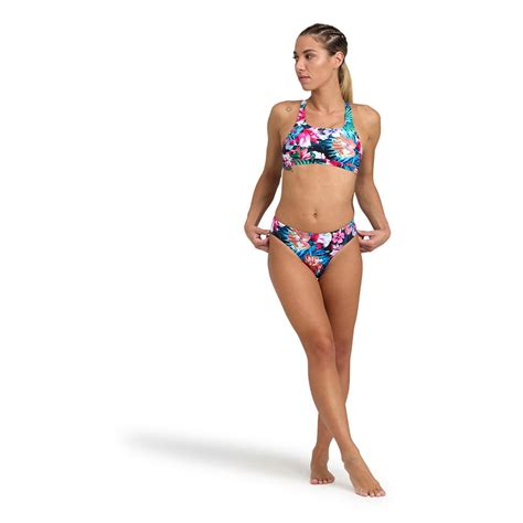 Arena Flower Swim Pro Back Bikini Multicolor Swiminn