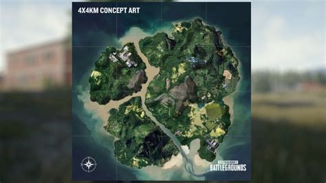 Brendan Greene Offers Sneak Peek At New PUBG 4x4 Km Map Thumbsticks