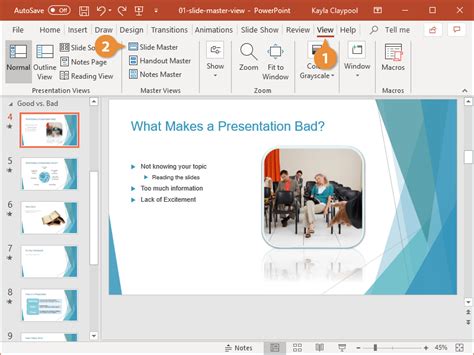 How To Display Slide Master In Powerpoint Rrkja