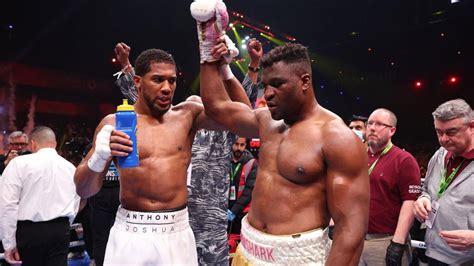 Anthony Joshua Francis Ngannou Next Fight Top Options For Former