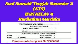 Latihan Soal Pts Sts Sumatif Tengah Semester Gasal Pai Kelas Sd