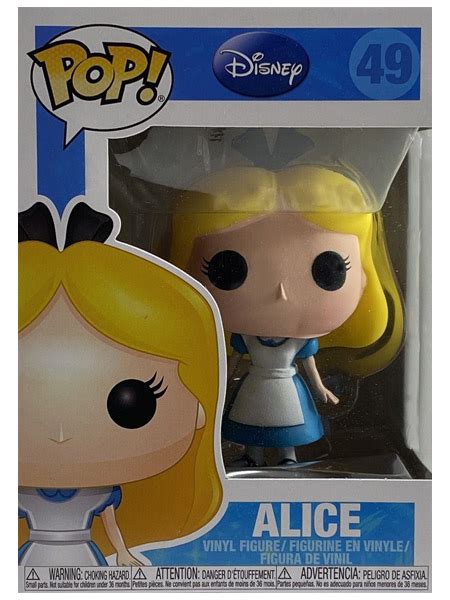 Funko Pop Disney Alice In Wonderland Alice Figure Razors Edge