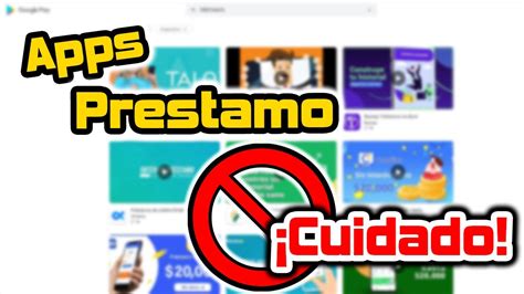 Apps Para Pedir Prestamos Cuidado Youtube