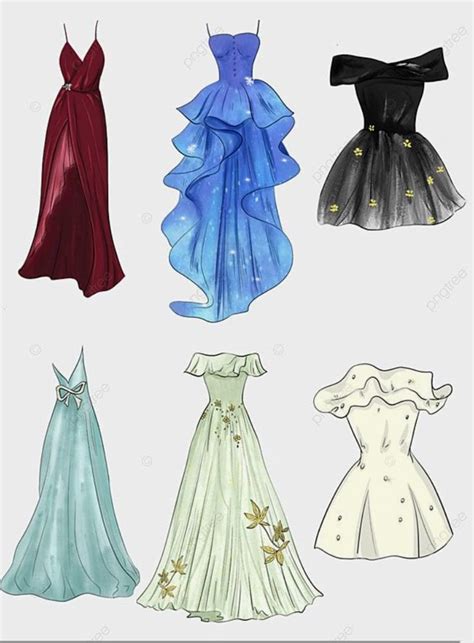Dibujo de ropa | Fashion sketches dresses, Fashion drawing dresses