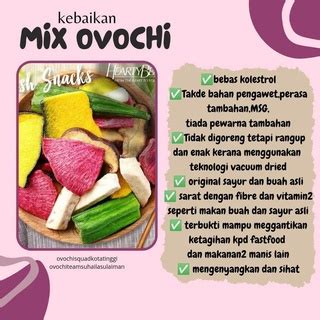 Ovochi Kerepek Sayuran Mix Makanan Sihat Kudapan Snek Sihat Healthy