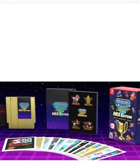 Nintendo World Championships Nes Edition Set Deluxe Prevendita