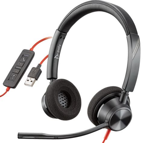 Poly Plantronics Blackwire 3320 Usb A Casque Pc Ip Softphone