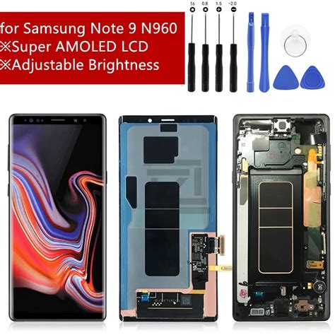 For Samsung Galaxy Note 9 Lcd Display Touch Screen Digitizer Assembly ...