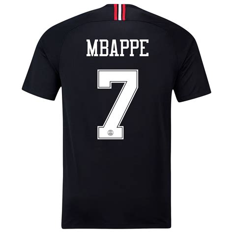 Camiseta PSG Jordan Negra 2018 2019 Versión Jugador Ponte La Camiseta