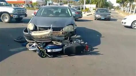 Motociclista Termina Lesionado Tras Sufrir Accidente En Los Mochis