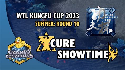 Cure Vs ShoWTimE TvP WTL KungFu Cup 2023 Round 10 Open StarCraft