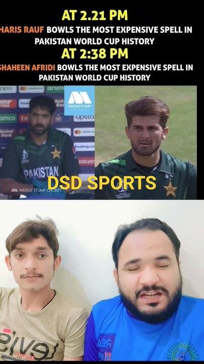 Shaheen Afridi Broke Haris Raufs Record In This World Cup