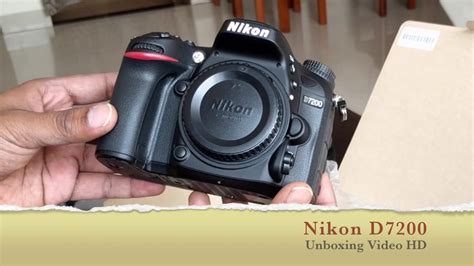 Nikon D7200 DSLR Unboxing Video In HD YouTube