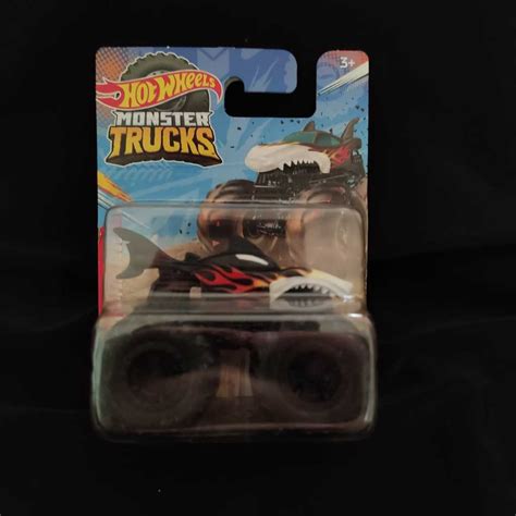 Hot Wheels Monster Trucks Lava Shark Black Value Monster Trucks Shopee Malaysia