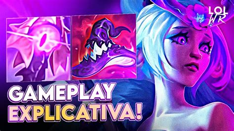 ENTENDA COMO JOGAR DE LILLIA GAMEPLAY EXPLICATIVA LoL Wild Rift