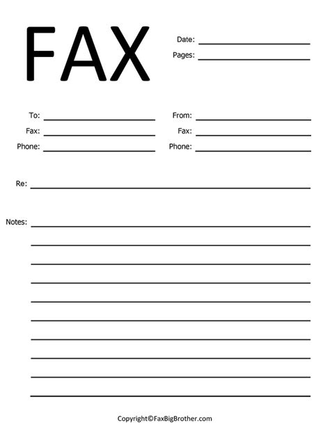 10+ Free Fax Cover Letter Template [Examples] - Fax Cover Sheet Online