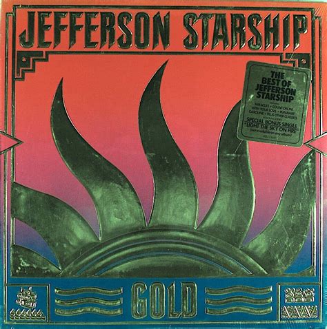 Jefferson Starship Gold 1979 Lp Embossed Cover With