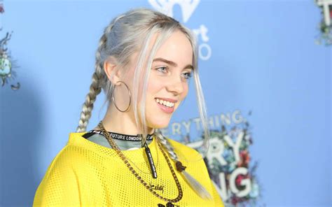 Download Billie Eilish Photographed In Front Of A Breathtaking Beach