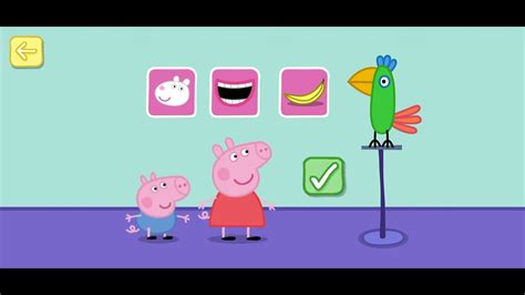 Peppa Pig 🐷🐖 Talking Polly Parrot Cartoon Game Youtube