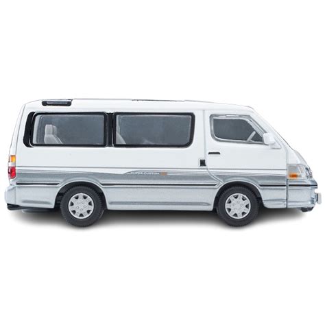 Tlv N D Toyota Hiace Wagon Super Custom G White Silver