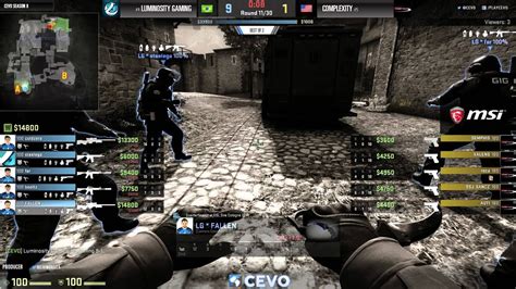 CompLexity Vs Luminosity Game 2 CEVO P CS GO Season 8 Vansilli