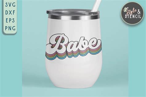 Babe Svg Valentine Svg Valentine Png Retro Valentines Etsy