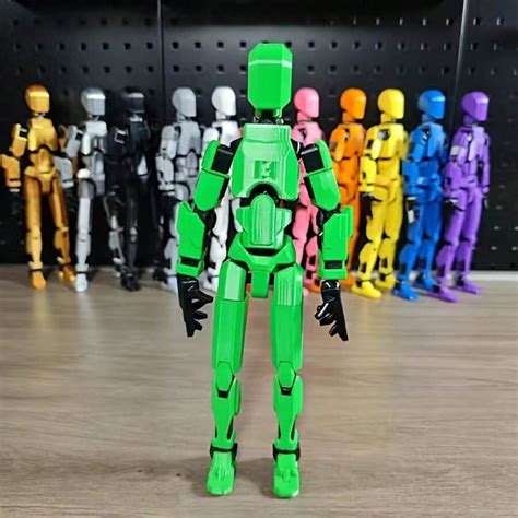 3rd Generation Lucky Action Figure 13 Articulated Joints Collectible