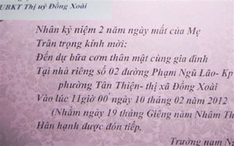 Chi tiết hơn 150 mẫu thiệp mời đám giỗ nhất taiminh edu vn