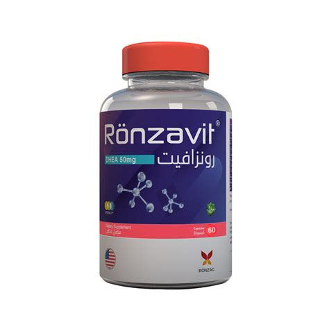 Ronzavit Dhea 50mg 30 60 Capsule Rönzac