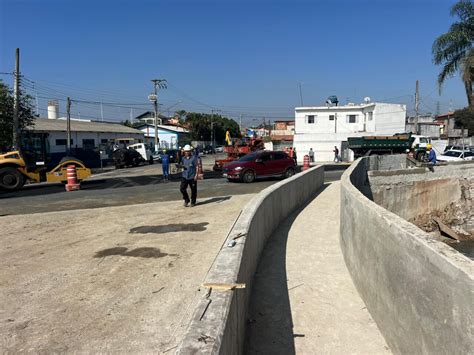 Obras da ponte do Complexo Viário de Poá chegam à fase final