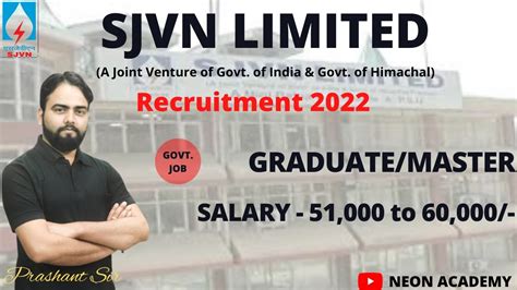 Sjvn Recruitment Sjvn Field Officer Engineer Vacancy Junior