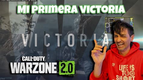 Así Fue Mi Primera Victoria En Call Of Duty Warzone 20 😎 ¡casi No La