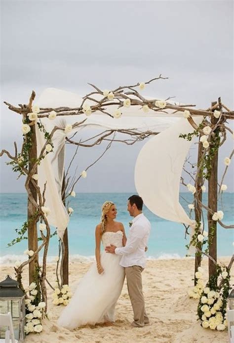 Charming Beach And Coastal Wedding Arch Ideas For