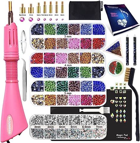 Hotfix Applicator Tool Diy Hot Fix Rhinestone Setter Hot Fixed Kit