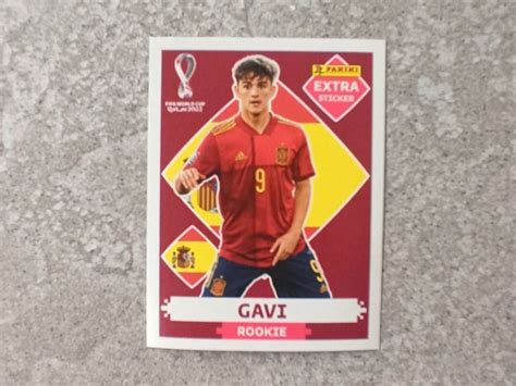 Panini WM 2022 Extra Sticker Gavi Kaufen Auf Ricardo