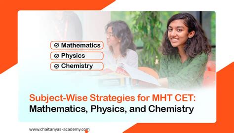 Mht Cet Subject Wise Preparation Tips Strategies