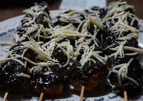 Resep Sate pisang coklat keju oleh Mamon - Cookpad