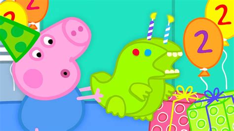 Peppa Pig Celebrates Georges Birthday Peppapigofficial Youtube