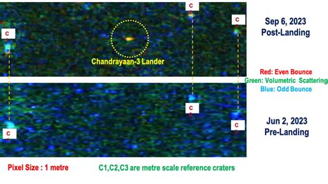 India's Chandrayaan-3 moon lander seen from lunar orbit (photos) | Space