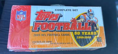 Topps Football Factory Sealed Set Aaron Rodgers Rookie Rc Ebay