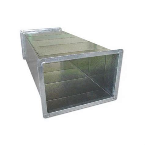 Galvanized Iron Rectangular Square Vantilation Duct For Commercial AC