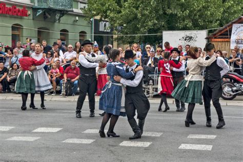 Serbian Culture Parade Street People Stock Photos, Pictures & Royalty ...