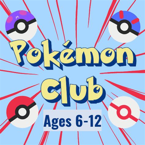 Pokémon Club | Anderson County Library System