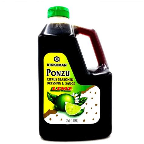 Lime Ponzu Sauce Kikkoman Aubut 3653