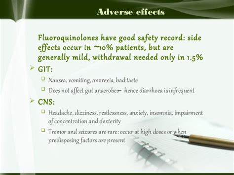 Fluoroquinolones