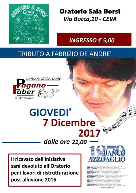 Tributo a Fabrizio De Andrè CreuZaDeMa