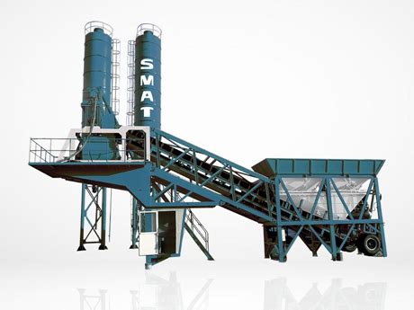 Mobile Concrete Batching Plant Smat Philippines